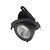LED Banaanspot 28-44w,  2700-4000 lm, Flikkervrije KGP Driver, Gatmaat 175mm, CRI90, Zwart, 5 Jaar Garantie