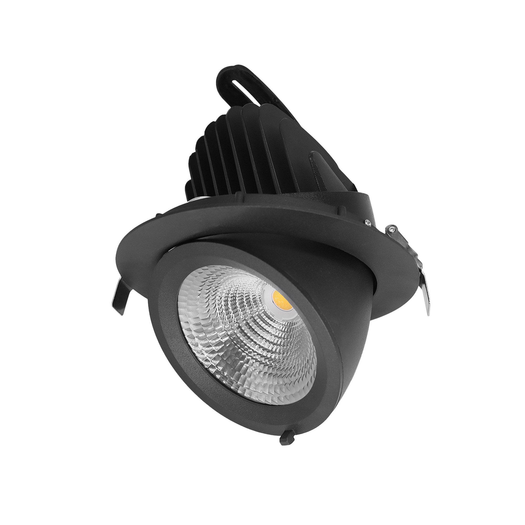 LED Banaanspot 28-44w, 2700-4000 lm, Flikkervrije KGP Driver, Gatmaat 175mm, CRI90, Zwart, 5 Jaar Garantie, foto 6 van 6