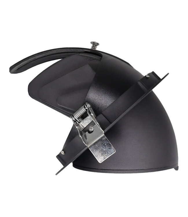 LED Banaanspot 28-44w,  2700-4000 lm, Flikkervrije KGP Driver, Gatmaat 175mm, CRI90, Zwart, 5 Jaar Garantie