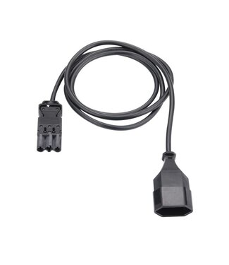 Verloopsnoer 150cm Eurostekker naar GST18 Male Connector 2x1,5mm2