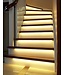 Complete Set LED Trapverlichting - COB LEDS - Met Alu Profiel - 10CM - 320 Leds/M - Leverbaar in 4 Lichtkleuren