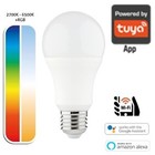 Smart WiFi E27 Globe lamp 8,5w, RGB+CCT, 806 Lumen, Werkt via Tuya App / Google Assistant / Amazon Alexa