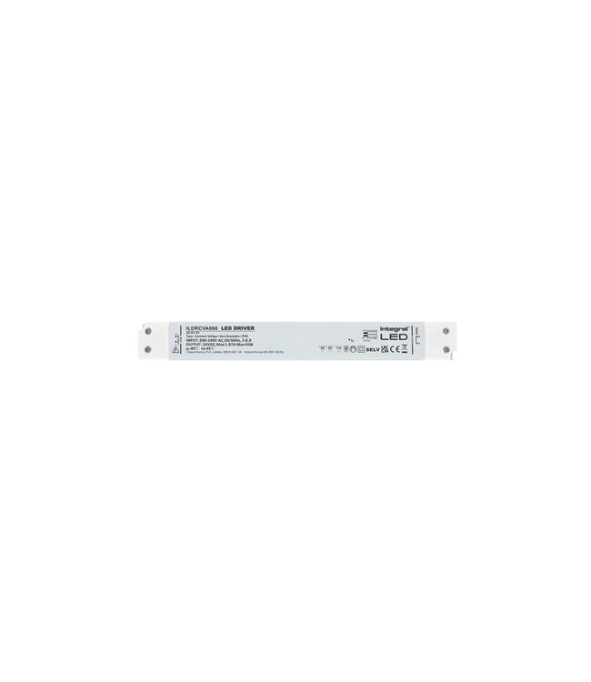 UITVERKOOP: LONG AND SLIM - Led Strip voeding 24V/45W/1,87A, Max: 36w