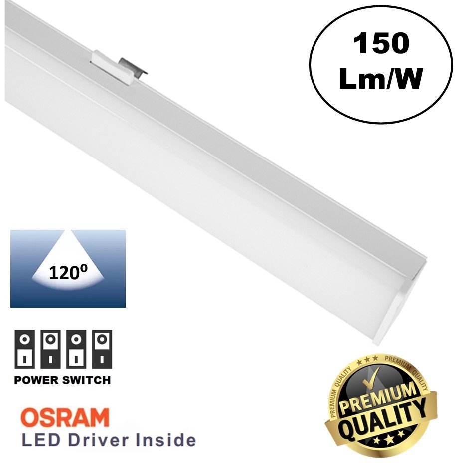 Universele Trunk LED Lichtlijn 150cm | Wattage Switch 32-56 Watt | 120 Graden lichthoek | 5 Jaar Garantie, foto 2 van 6