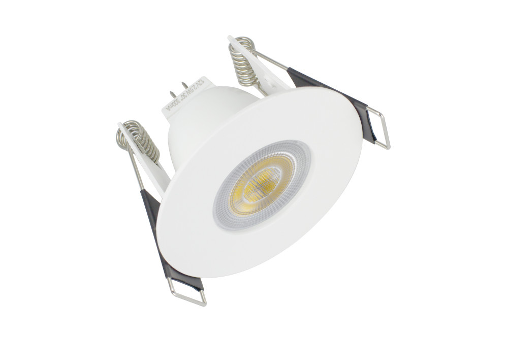 MR11 Led Spot Armatuur Wit, IP65 waterbestendig, Gatmaat 45mm, Alleen geschikt voor 35MM Spots, foto 4 van 4