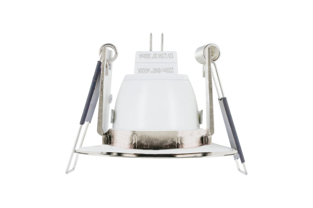 MR11 Led Spot Armatuur Staal, IP65 waterbestendig, Gatmaat 45mm, Alleen geschikt voor 35MM Spots, foto 3 van 4