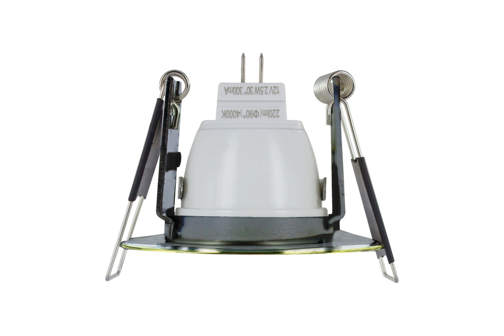 MR11 Led Spot Armatuur Antiek Brons / Messing, IP65 waterbestendig, Gatmaat 45mm, Alleen geschikt voor 35MM Spots, foto 2 van 4