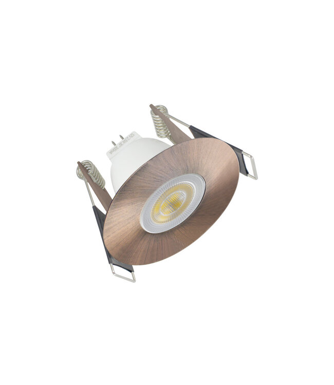 MR11 Led Spot Armatuur Koper, IP65 waterbestendig, Gatmaat 45mm, Alleen geschikt voor 35MM Spots