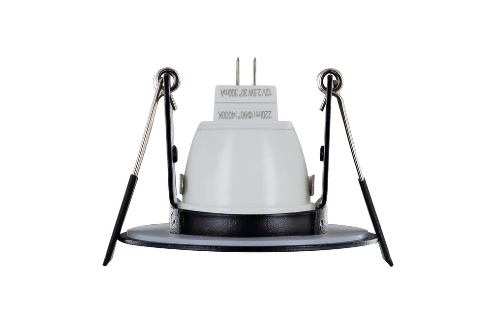 MR11 Led Spot Armatuur Zwart, IP65 waterbestendig, Gatmaat 45mm, Alleen geschikt voor 35MM Spots, foto 2 van 4