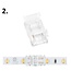 A-Serie Led Strip Connector 8MM Led Strips (Zonder solderen) | Geschikt voor IP20 en IP65 LED Strips
