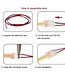 A-Serie Led Strip Connector 8MM COB Led Strips (Zonder solderen) | Geschikt voor IP20 en IP65 LED Strips