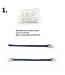 A-Serie Led Strip Connector RGB Led Strips 10MM  (Zonder solderen) | Geschikt voor IP20 en IP65 LED Strips