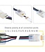 A-Serie Led Strip Connector RGBW Led Strips 10MM  (Zonder solderen) | Geschikt voor IP20 en IP65 LED Strips