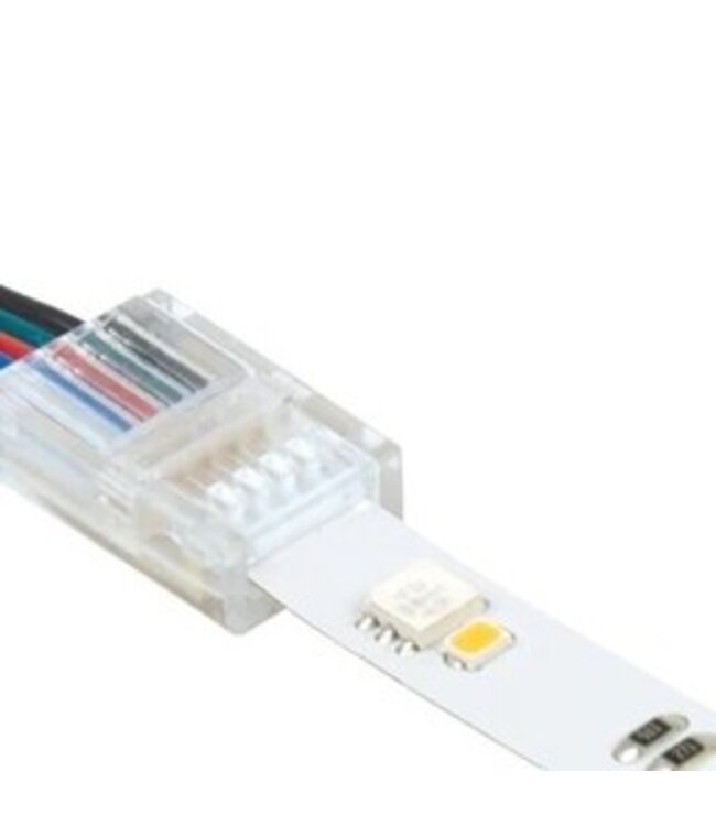 A-Serie Led Strip Connector RGBW Led Strips 10MM  (Zonder solderen) | Geschikt voor IP20 en IP65 LED Strips
