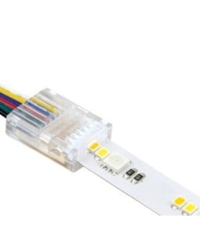 A-Serie Led Strip Connector RGBCCT Led Strips 12MM  (Zonder solderen) | Geschikt voor IP20 en IP65 LED Strips