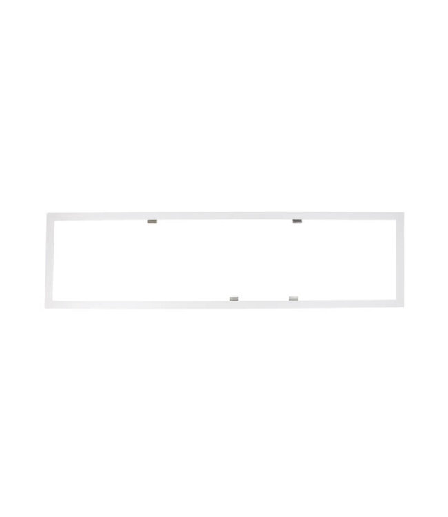 Inbouwframe voor 30x120cm Led Panelen, Wit