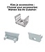 Accessoires t.b.v. Standaard Led Strip Profiel Norman | Wit