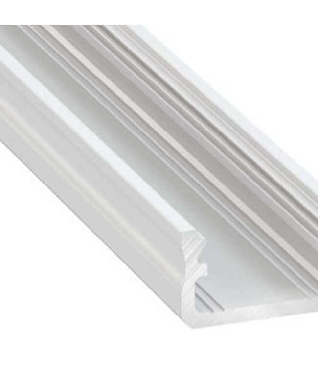 Standaard Aluminium Led Strip Profiel  Norman | WIT |  16x9,3mm | Tot 2 Meter leverbaar