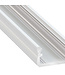 Standaard Aluminium Led Strip Profiel  Norman | WIT |  16x9,3mm | Tot 2 Meter leverbaar