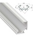 Hoek Aluminium Led Strip Profiel  Norman | WIT | Tot 2 Meter leverbaar