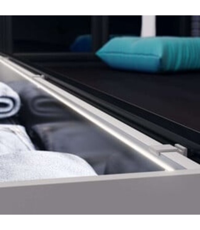 Hoek Aluminium Led Strip Profiel  Norman | WIT | Tot 2 Meter leverbaar