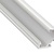 Hoek Aluminium Led Strip Profiel  Norman | WIT | Tot 2 Meter leverbaar