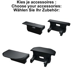 Accessoires t.b.v. Infrees Led Strip Profiel Norman | Zwart, foto 2 van 3