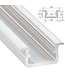 Infrees Aluminium Led Strip Profiel  Norman | WIT |  21x9,3mm | Tot 2 Meter leverbaar