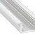 Infrees Aluminium Led Strip Profiel  Norman | WIT |  21x9,3mm | Tot 2 Meter leverbaar