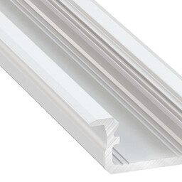 Infrees Aluminium Led Strip Profiel Norman | WIT | 21x9,3mm | Tot 2 Meter leverbaar, foto 2 van 6