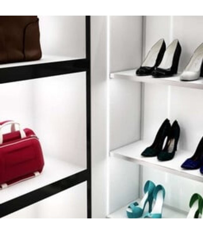 Infrees Aluminium Led Strip Profiel  Norman | WIT |  21x9,3mm | Tot 2 Meter leverbaar