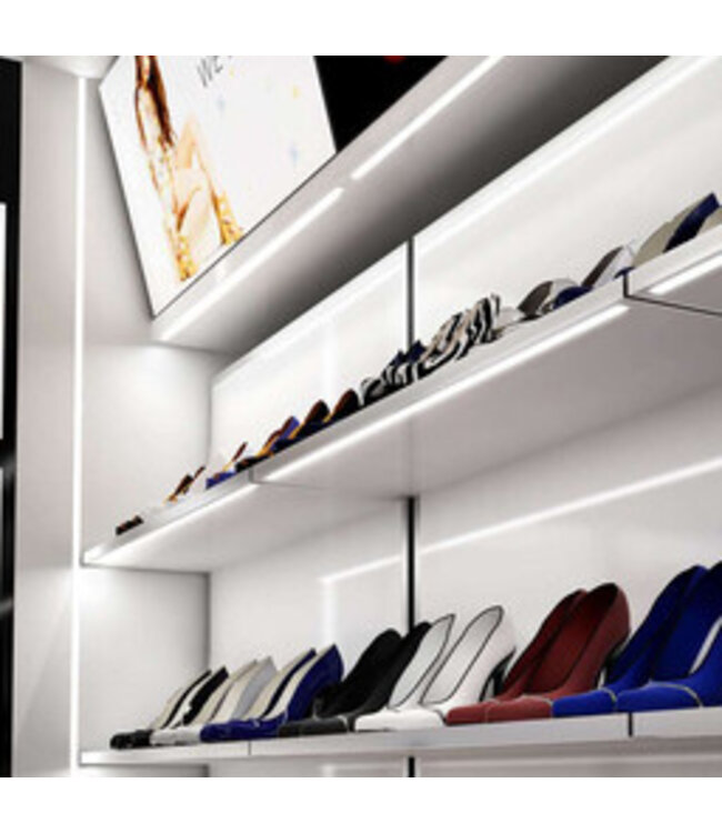 Infrees Aluminium Led Strip Profiel  Norman | ZWART |  21x9,3mm | Tot 2 Meter leverbaar