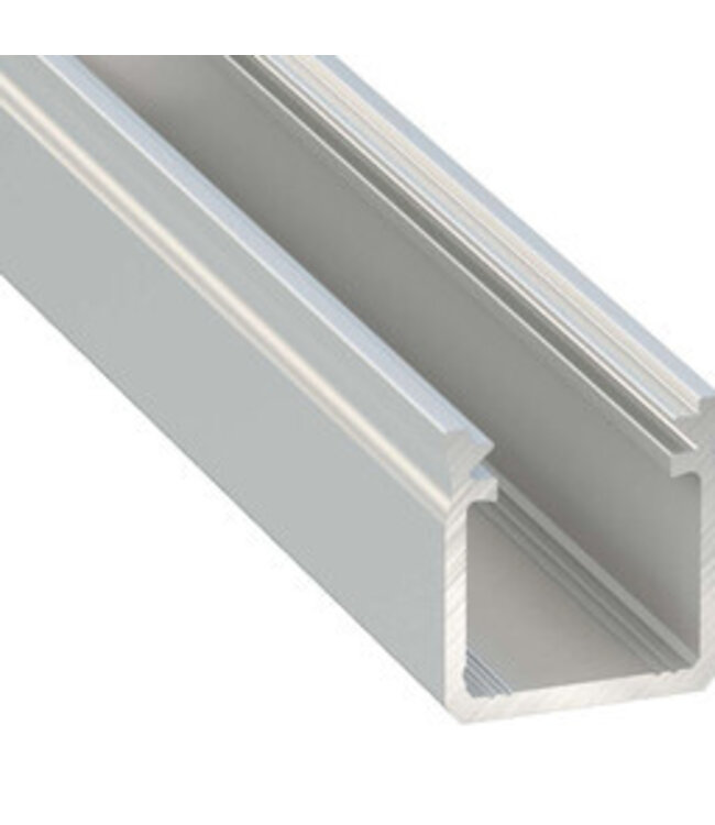 Verdiept Aluminium Led Strip Profiel  Norman | ALU |  18x17mm | Tot 2 Meter leverbaar