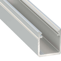 Verdiept Aluminium Led Strip Profiel Norman | ALU | 18x17mm | Tot 2 Meter leverbaar, foto 2 van 6