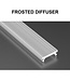 Afdekkap t.b.v. SlimLine LED Strip Profiel | Tot 2 Meter Leverbaar