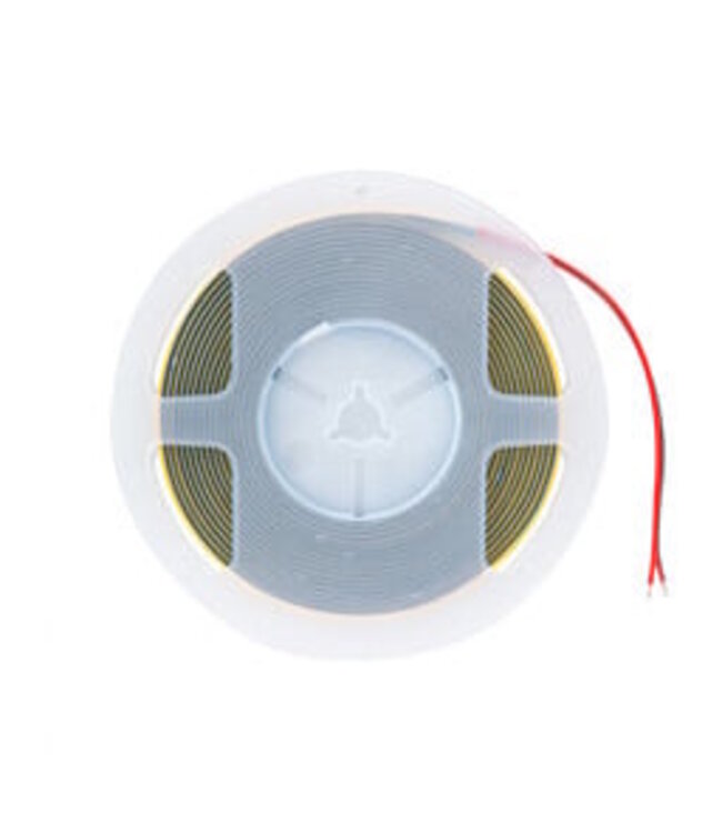 Led Strip ROL 5 Meter COB, 8w/m, 320 led/m, 680Lm/m, 3000K Warm wit, CRI90, 12v, IP33, 8mm, 2 Jaar garantie
