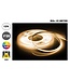 Led Strip ROL 25 Meter COB, 8w/m, 320 led/m, 680Lm/m, 3000K Warm wit, CRI90, 12v, IP33, 8mm, 2 Jaar garantie