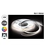 Led Strip ROL 5 Meter COB, 8w/m, 320 led/m, 760Lm/m, 4000K Neutraal wit, CRI90, 12v, IP33, 8mm, 2 Jaar garantie