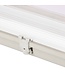 SlimLine LED TL Armatuur 60cm | IP65 | IK08 | Kunststof Sluitclips | Geschikt voor 2 LED Buizen
