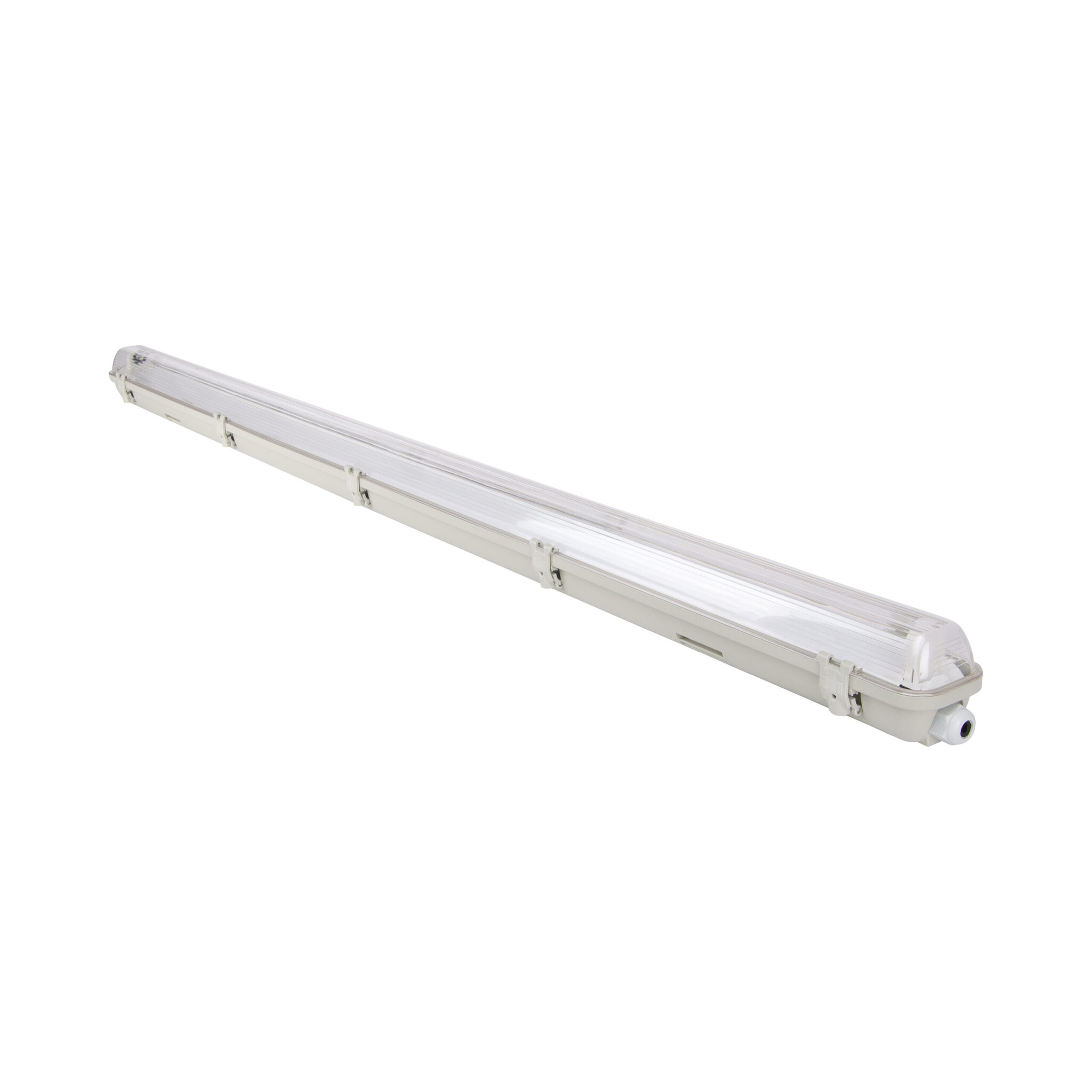 SlimLine LED TL Armatuur 120cm | IP65 | IK08 | Kunststof Sluitclips | Geschikt voor 1 LED Buis, foto 4 van 6