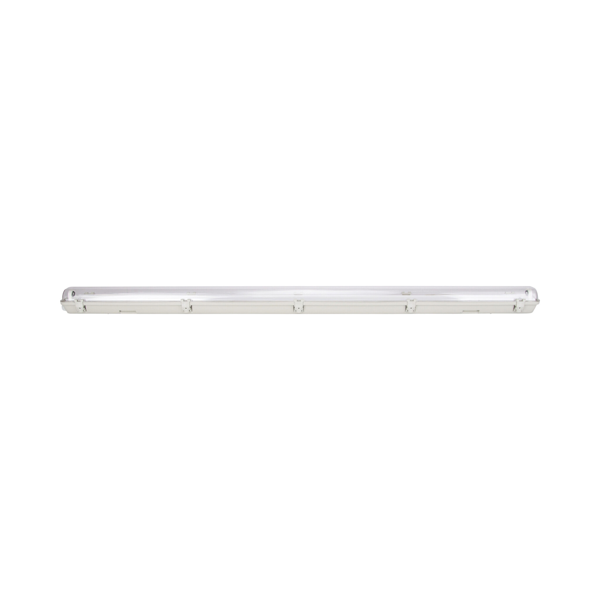 SlimLine LED TL Armatuur 150cm | IP65 | IK08 | Kunststof Sluitclips | Geschikt voor 1 LED Buis, foto 2 van 6