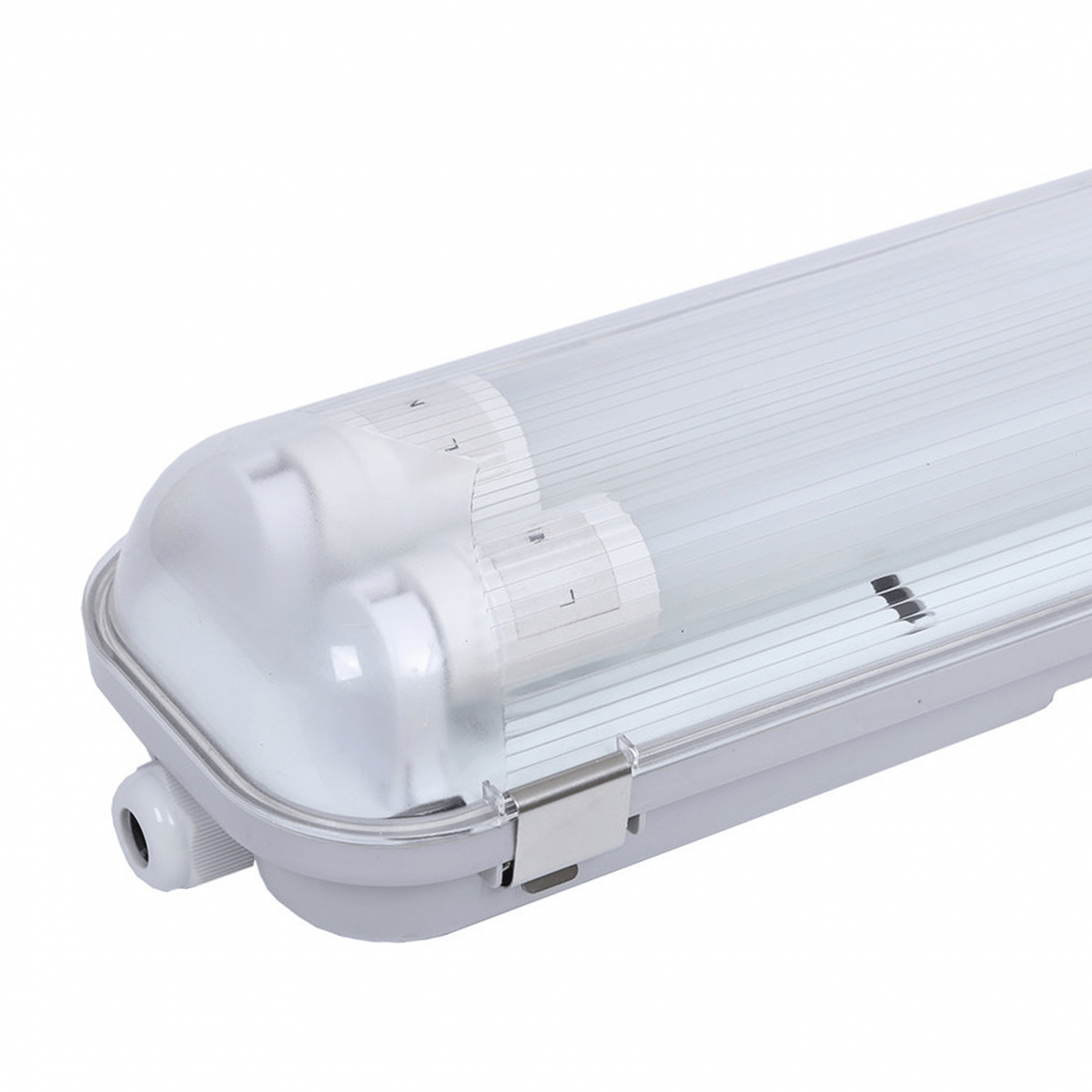 ProLine LED TL Armatuur 120cm | IP65 | IK08 | RVS Sluitclips | Geschikt voor 2 LED Buizen, foto 3 van 6