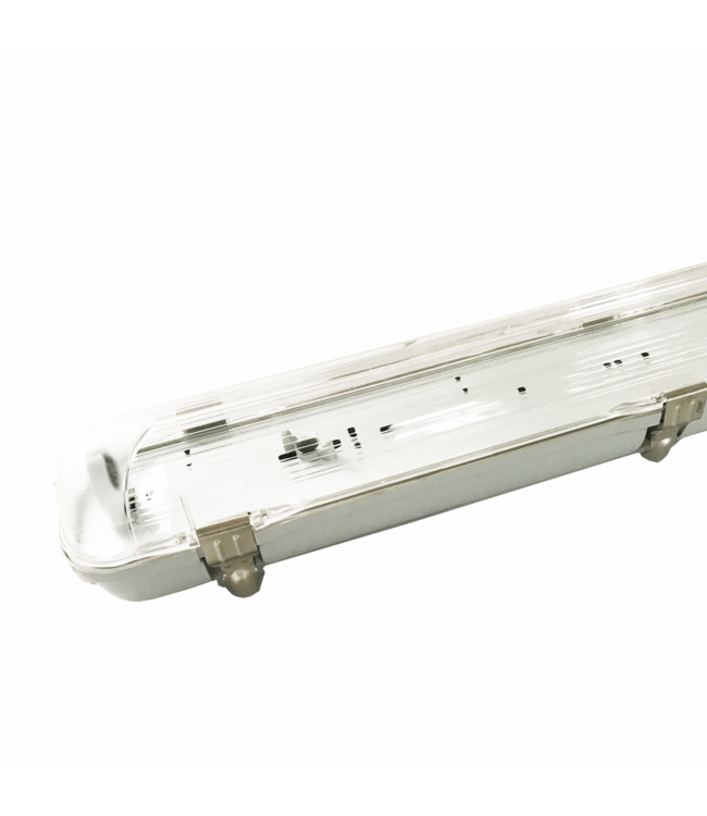 ProLine LED TL Armatuur 150cm | IP65 | IK08 | RVS Sluitclips | Geschikt voor 2 LED Buizen