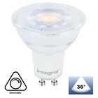 GU10 LED Spot 3,6w, 400 Lumen, Glas, Dimbaar, Lichthoek: 36°,  2 Jaar Garantie