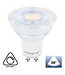 GU10 LED Spot 3,6w, 400 Lumen, Glas, Dimbaar, Lichthoek: 36°,  2 Jaar Garantie