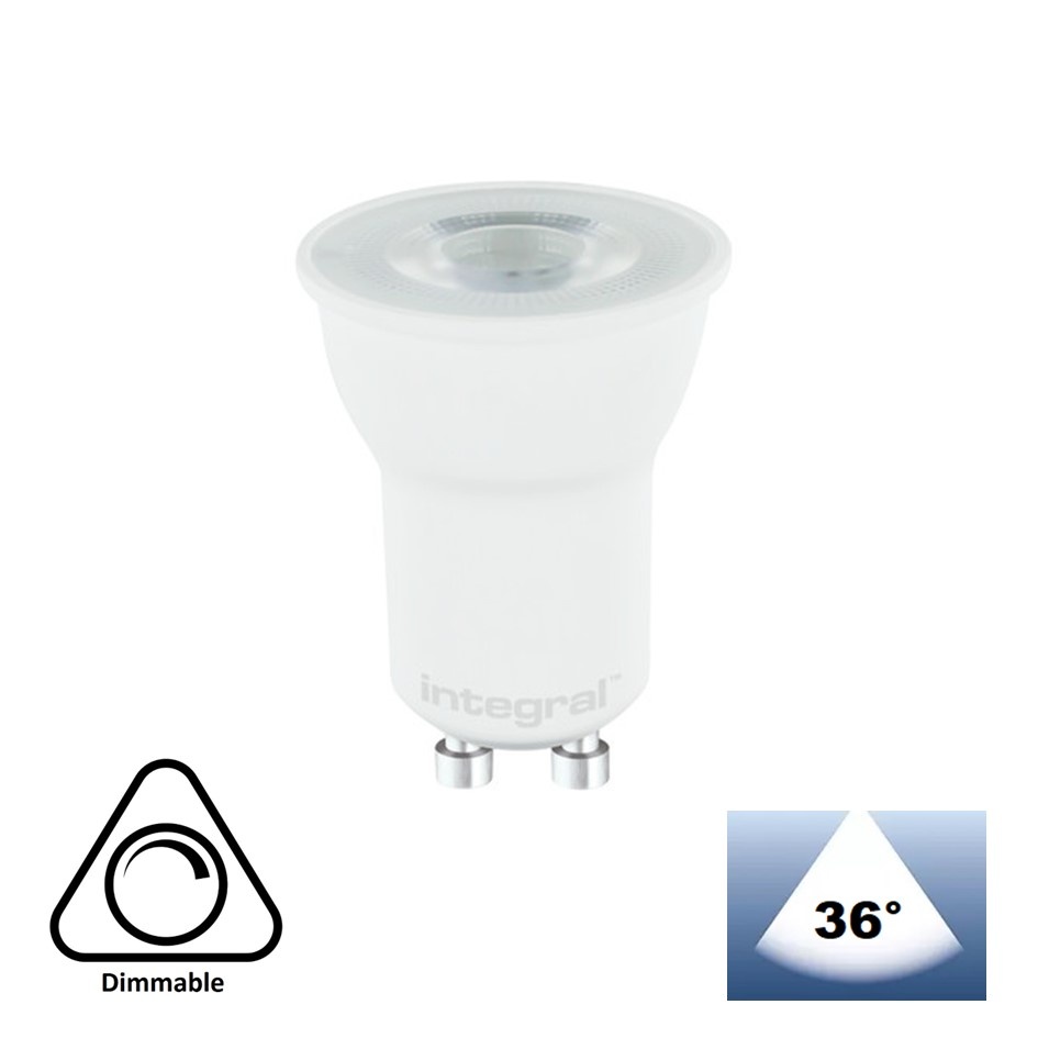 (MR11) GU10 LED Spot 35MM 3,2w, 290-300 Lumen, Dimbaar, Lichthoek: 36°, 2 Jaar garantie, foto 2 van 5