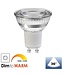 GU10 LED Spot 3,6w, 380 Lumen, 2700K-1800K (Warm Tone), Lichthoek: 36°,  2 Jaar garantie