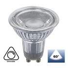 GU10 LED Spot 7w, 560 Lumen, Glas, Dimbaar, Lichthoek: 60°, 2 Jaar Garantie