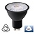 GU10 LED Spot ZWART 5w, 400 Lumen, Dimbaar, Lichthoek: 60°, 2 Jaar Garantie