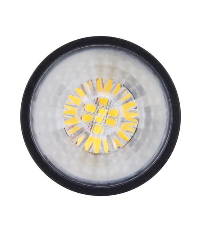 GU10 LED Spot ZWART 5w, 400 Lumen, Dimbaar, Lichthoek: 60°, 2 Jaar Garantie